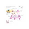 thumbnail image 2 of Andadera Musical de Bebé Interactiva Plegable Portátil, ROSA, 2 of 4