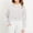 White, variant on Hoodie Grey Cropped Hoodies Long Sleeve Hooded Sweatshirt Top Fall Clothes Baby Girls Clothes 7-8 Years