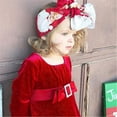 thumbnail image 6 of Christmas Newborn Kids Baby Girls Princess Party Pageant Dress Long Sleeve Mini Dresses Clothes, 6 of 10