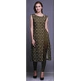 thumbnail image 4 of Bimba Printed Side Slit Straight KurtisÂ&nbsp;ForÂ&nbsp;Women Sleeveless Summer Kurta, 4 of 6