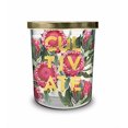 thumbnail image 2 of Studio Oh! Candle in Printed Glass Container, Large, Tropical + Citrus Fruits, 2 of 4