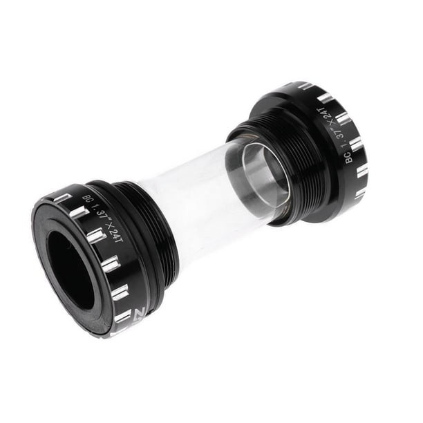 Nuevo 1 Pieza Soporte Inferior de Bicicleta 2 Piezas Junta Tórica Espaciador Bicicleta de Montaña Carretera BMX Cojinetes Sellados Bielas Negro Baoblaze Pedalier