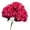 Hot Pink, variant on 5-Piece Artificial Hydrangea Flower Hanging Ornament for Home Garden Patio Wedding Door Wall Decor Spring Silk Floral Arrangement