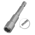 thumbnail image 2 of BUYISI Reliable Magnetic Nut Driver Set with 1/4'' Hex Shank 8mm to 19mm Socket Sleeve 8MM, 2 of 9