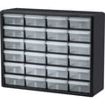 thumbnail image 1 of Akro-Mils 10124 Plastic Storage Cabines 24-Drawer 6-3/8-Inch x20-Inch x16-Inch BK/CL, 1 of 3