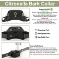 thumbnail image 3 of Citronella Training Collar [1* Spray Refill] with Beep/Vibration/Spray Mode & 6 Adjustable Sensitivities Citronella Bark Collar, IPX6 Waterproof Safer Spray Dog Collar for L/M/S Dogs G, 3 of 8