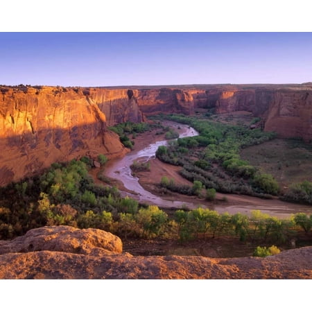 Tsegi Overlook Canyon de Chelly National Monument Arizona Poster Print by Tim Fitzharris (8 x (Best Time To Visit Canyon De Chelly)