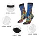 thumbnail image 5 of Fotbe Colorful Coral Reef Calcetas Largas con Estampado para Hombre y Mujer – Calcetas de Compresión Transpirables y Elásticas, Viajar y Uso Diario Talla 5-11, 5 of 6
