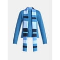 thumbnail image 6 of Time and Tru Women's Ribbed Crewneck Sweater and Stripe Scarf Set, 2-Piece, Sizes XS-XXXL, 6 of 6