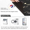 thumbnail image 4 of Yayeee Magnetic Dishwasher Cover for The Front Decoration Home Kitchen Machine Sticker Protector, Dark Flowers Pattern, 4 of 6