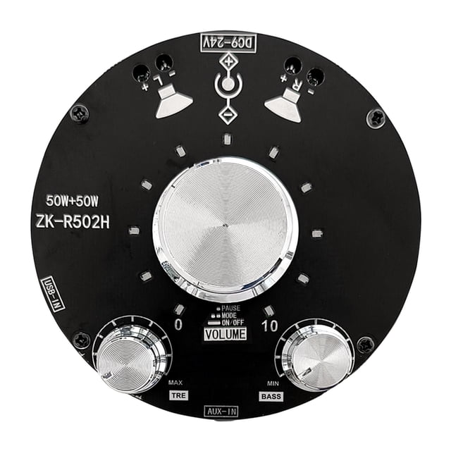 Placa amplificadora de potencia de audio, amplificador de potencia de 2.1 canales Placa amplificadora de potencia Placa amplificadora de potencia de altavoz Funcionalidad versátil