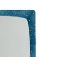 thumbnail image 2 of Ambesonne Christmas Fitted Sheet, Santa Plane Snowman, Twin Size, Blue Orange, 2 of 2