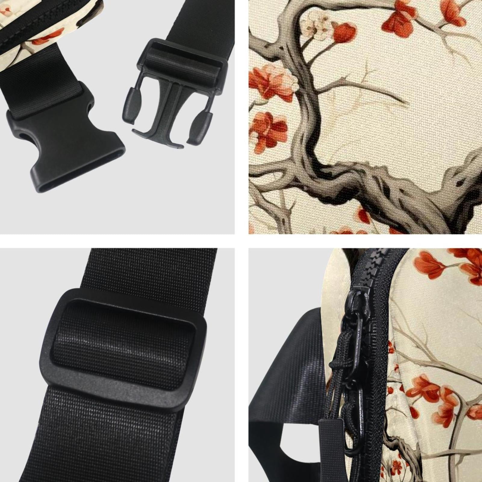 Tree Adjustable Lightweight Unisex Waist Bag Running Belt with Extension Strap Money Belt Holder