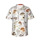 thumbnail image 3 of Nuevas camisas hawaianas para hombre, camisas de playa de vacaciones de moda de manga corta con estampado de setas y bosques, blusas florales de calle para mujer y niño, ropa, 3 of 5