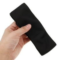 BESTYASH Sweatwicking Black Headbands for Sports - Adjustable and Quickdry
