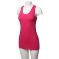 thumbnail image 5 of A2Y Women's Basic Solid Soft Cotton Scoop Neck Racer-Back Tank Top, 5 of 6