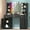 Black, variant on Makeup Vanity Desk with Mirror and Lights, White Vanity Desk with Charging Station, LED Cabinet, 5 Drawers & Storage Bag, Vanity Mirror with Lights Desk and Chair, Vanity Table Set with Stool