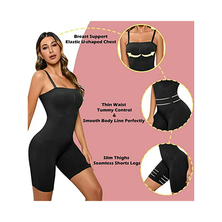 SAYFUT Tummy Control Shapewear for Women Seamless Fajas Bodysuit