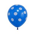 thumbnail image 4 of 12 globos de látex de 12 pulgadas con lunares rojos, negros, azules y verdes, decoración para fiestas de cumpleaños de mariquitas, suministros para fiestas de baby shower para niñas, 4 of 5