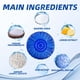 thumbnail image 4 of Xihbxyly Pastillas Limpiadoras para Inodoros, Limpiador de Tanques de Agua Azules, Solución de Limpieza de Larga Duración, Fácil de Usar, Suministro para 6 Meses, Previene La Acumulación de Suciedad, 4 of 7