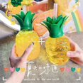thumbnail image 2 of Plastic Pineapple Cup, Cup with Straw, Luau Birthday Party Decoration, Summer Beach Drinking Cup, 2 of 5