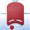thumbnail image 4 of Pro Aviana Junior Kickboard for Kids Paddle Board Swimming Equipment, Red, 4 of 7