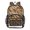Tiger Stripes Pattern, variant on PVC Transparent Backpacks Clear Backpack for Travel and Outings Tiger Stripes Pattern
