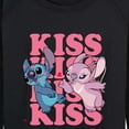 thumbnail image 3 of Lilo & Stitch - Kiss Logo - Women's Lightweight French Terry Long Sleeve Shirt, 3 of 5