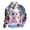 CC-Multicolor, variant on BiZtdJrK Mens Stand Up Collar Pullover Sweatshirts Christmas Quarter Button Cute Reindeer Graphic Print Long Sleeve Casual Tops, Multicolor, XL