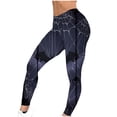 thumbnail image 5 of Miqool Leggings Halloween for Women Casual Fall Fashion High Waist Gym Leggings Butt Lift Compression Leggings, 5 of 7