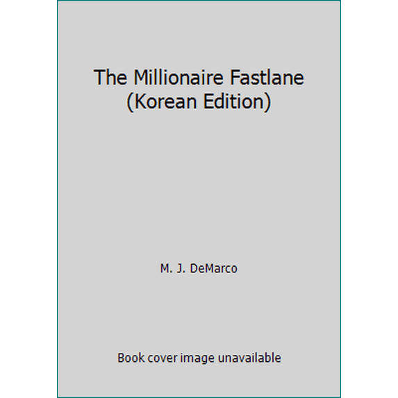 Pre-Owned The Millionaire Fastlane (Korean Edition) (Paperback) 8994702342 9788994702346