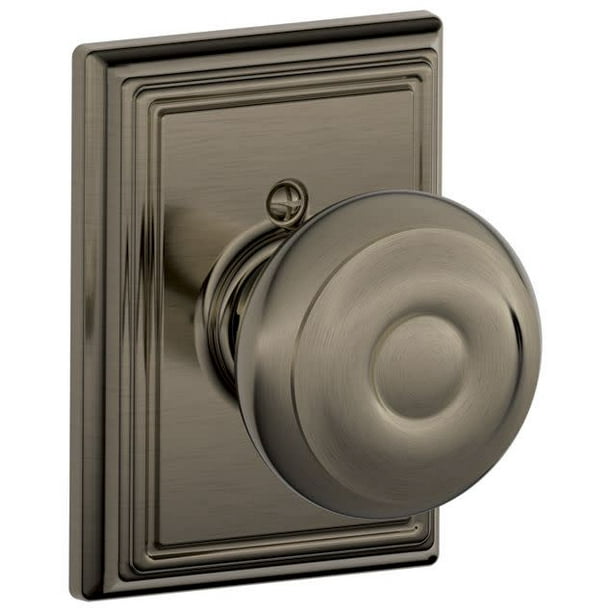 Schlage F170GeoAdd NonTurning OneSided Dummy Door Knob