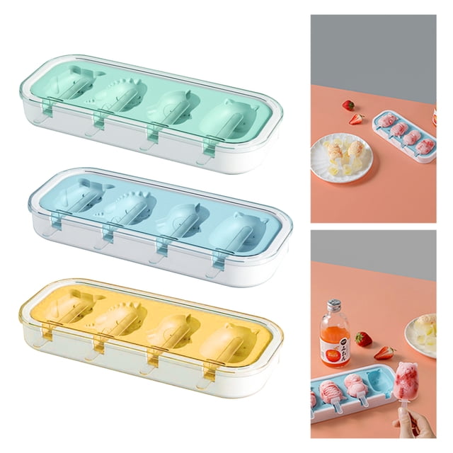 Neinkie Popsicle Mould,Popsicle Molds Silicone Ice Pop Molds BPA Free Popsicle Mold Reusable Easy Release Ice Pop Make