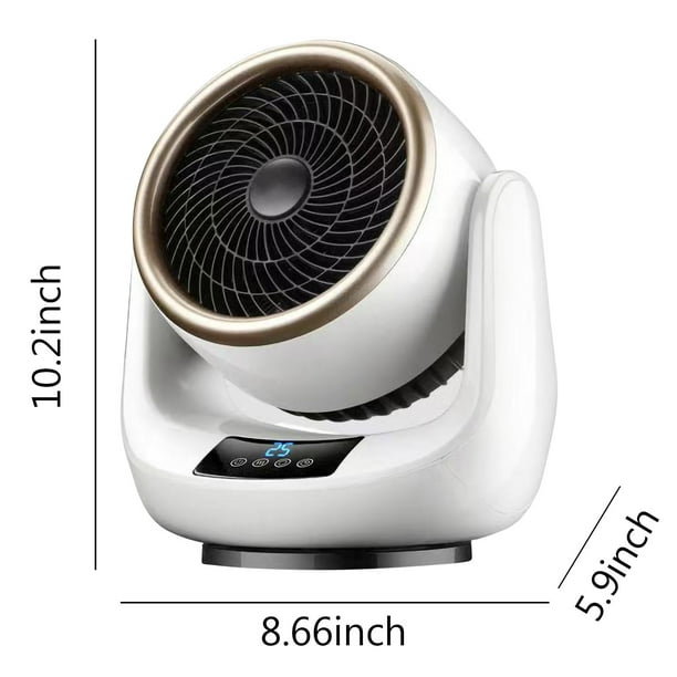 Generic Electric Space Heater Fan Cooler With Remote Control Safe