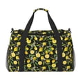 thumbnail image 1 of Easygdp Lemon Fruits Flowers Leaves Bolsa de Gimnasio, Bolsa de Viaje Duffel, Bolsa de Fin de Semana con Compartimentos, Bolsa de Mano para Noche, 1 of 7