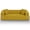 Yellow + Foam+Spring+1, variant on LIANGKA  3Seater Boneless Couch Modern Compact Sofa No Assembly Required for Apartments & Offices