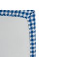 thumbnail image 2 of Ambesonne Kitchen Fitted Sheet, Picnic Style Motif, Twin Size, Violet Blue White, 2 of 2