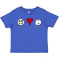 thumbnail image 3 of Inktastic Peace Love Westies Boys or Girls Toddler T-Shirt, 3 of 5