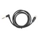 thumbnail image 2 of Cable De 90 Grados De 6,35 Mm A MIDI Din De 5 Pines, Resistente A Interferencias Cable Macho De 6,35 Mm A MIDI Din De 5 Pines PVC En ángulo Recto Para Altavoces Para Pianos, 2 of 7