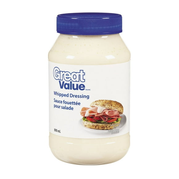 Great Value Whipped Dressing, 890 mL