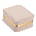 thumbnail image 3 of Uxcell Velvet Necklace Box Single Slot Vintage Jewelry Holder for Wedding Engagement Style 3, Dark Pink, 3 of 5