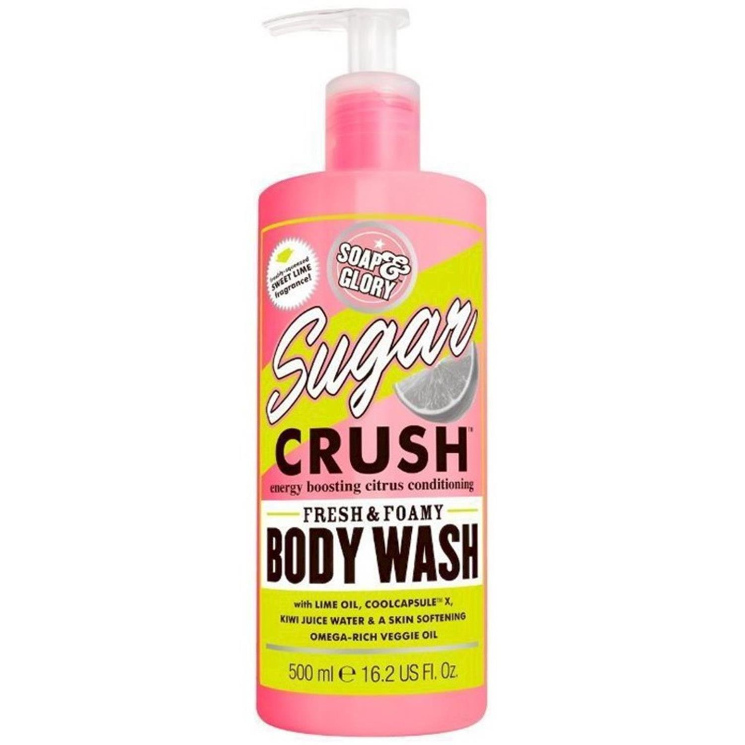 Soap And Glory Sugar Crush Fresh And Foamy Body Wash Sweet Lime