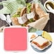 thumbnail image 2 of Contenedores para sándwiches Caja para sándwiches Almacenamiento de alimentos Soporte para cajas de almuerzo Pan Sándwich para niños Adultos Preparación Microondas Lavavajillas, 2 of 8