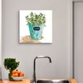 thumbnail image 2 of Masterpiece Art Gallery Potted Thyme By Carol Robinson Canvas Art Print 16" x 16", 2 of 2