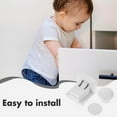 4+1 Child Safety Locks Baby Proof Locks for Refrigerators Doors Drawers (White