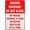 Warning Sign 3, variant on Shared Driveway Do Not Block Warning Security Outdoor Sign - 8"x12", Reflective, Weatherproof - Townhouse, Condo, Shared Residential Drive