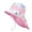 Hat 32# Pink1, variant on oqasdz Kids Sun Hat Adjustable Fisherman Cap for Boys Girls Outdoor Party Summer Beach Playground Lightweight Breathable Hats
