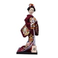 thumbnail image 1 of Muñeca kimono de geisha japonesa, estatua asiática, estatuilla de dama, decorativa, coleccionable Estilo D, 1 of 9