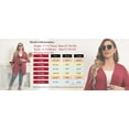 thumbnail image 5 of Daystry Plus Size Cardigan for Women 3/4 Sleeve Casual Open Front Light Cardigan Black-3X, 5 of 9