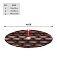 thumbnail image 4 of Christmas Tree Skirt Retro Puerto-Rico-Flag Xmas Tree Skirt Mat for Christmas Decorations Party Holiday 30", 4 of 6